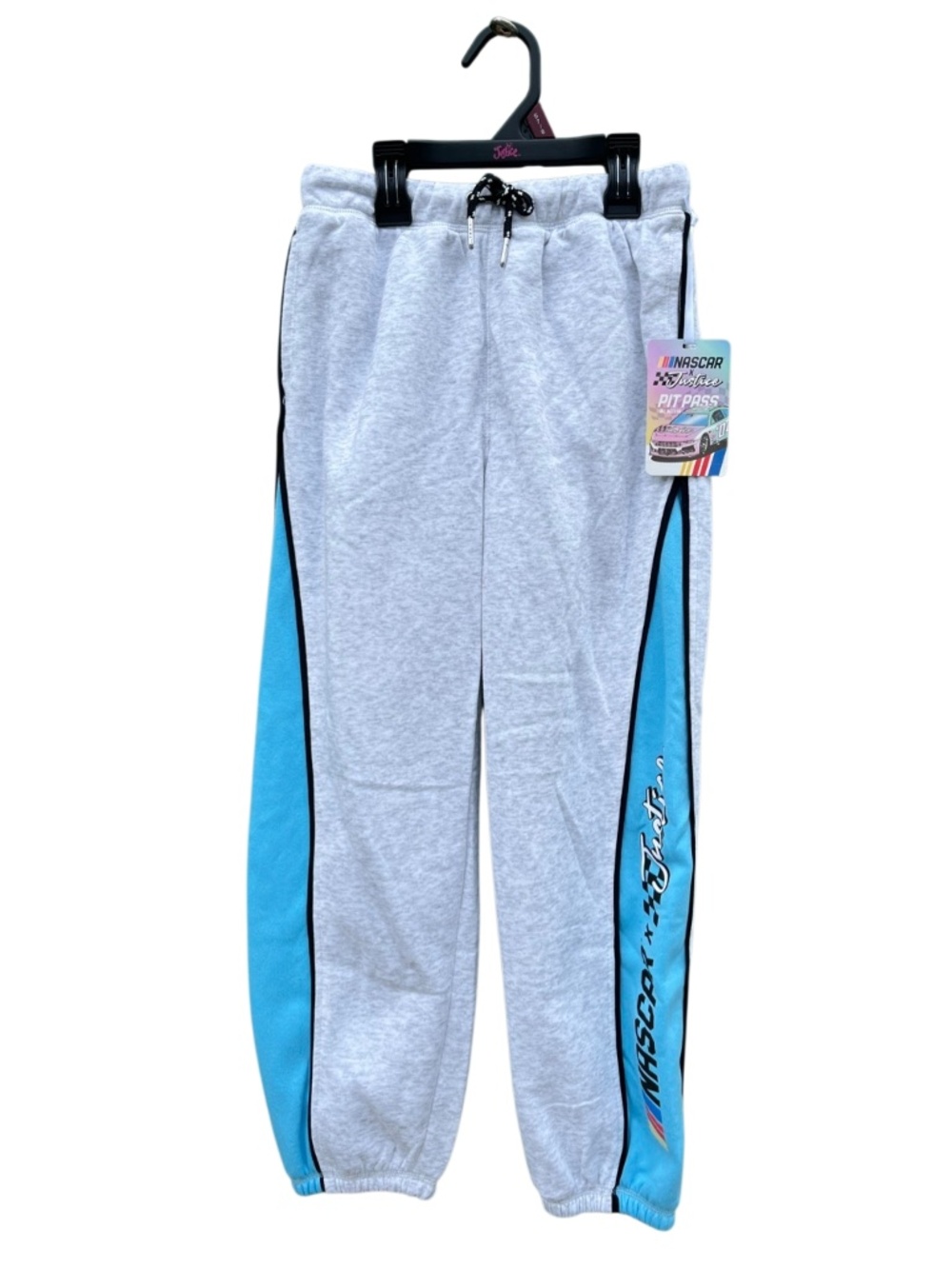 Girl’s Justice NASCAR X Justice Collab Jogger Pants Size S